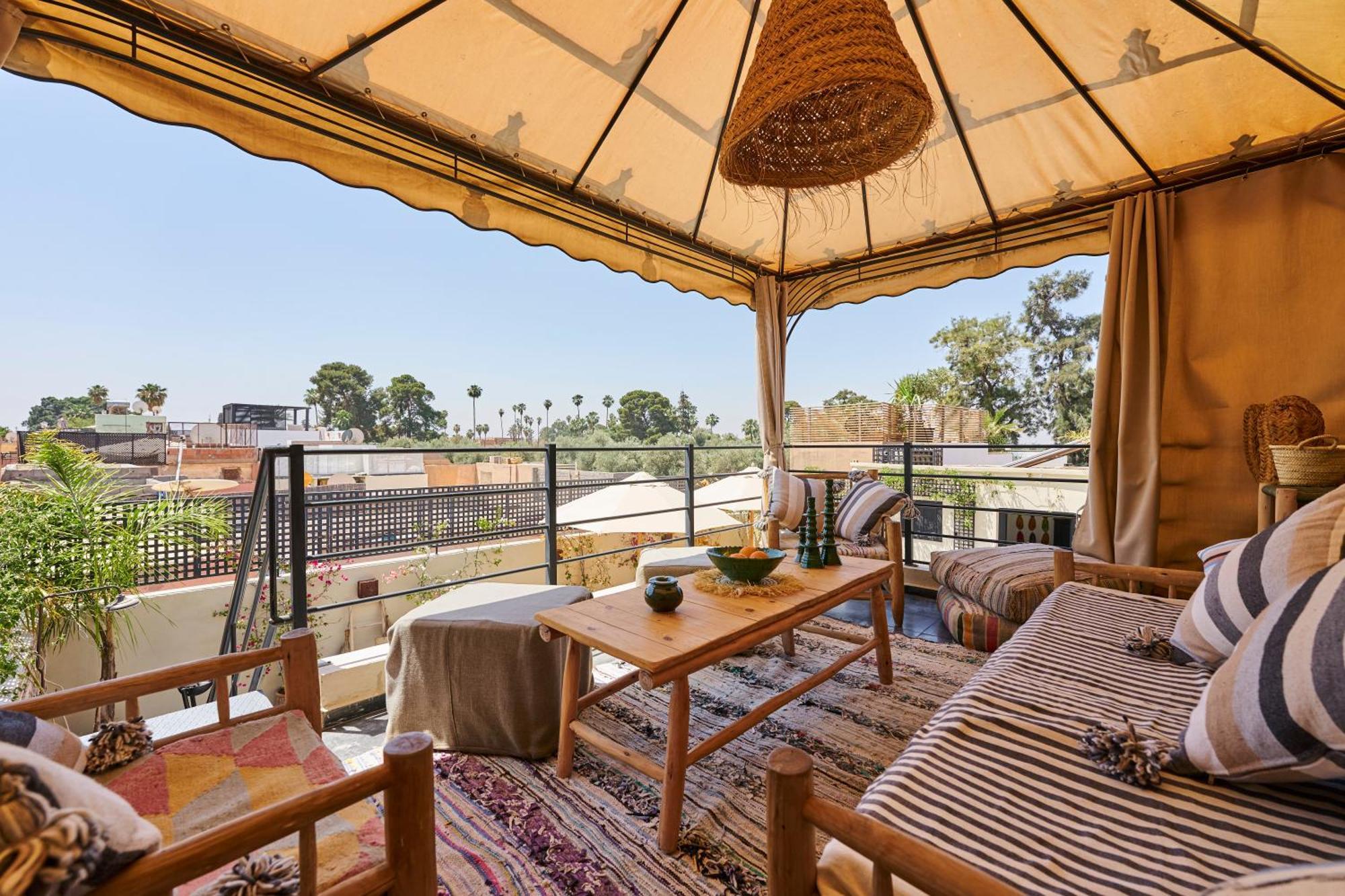 Riad Miloud En Exclusivite 10 P Au Coeur De La Medina 马拉喀什 外观 照片