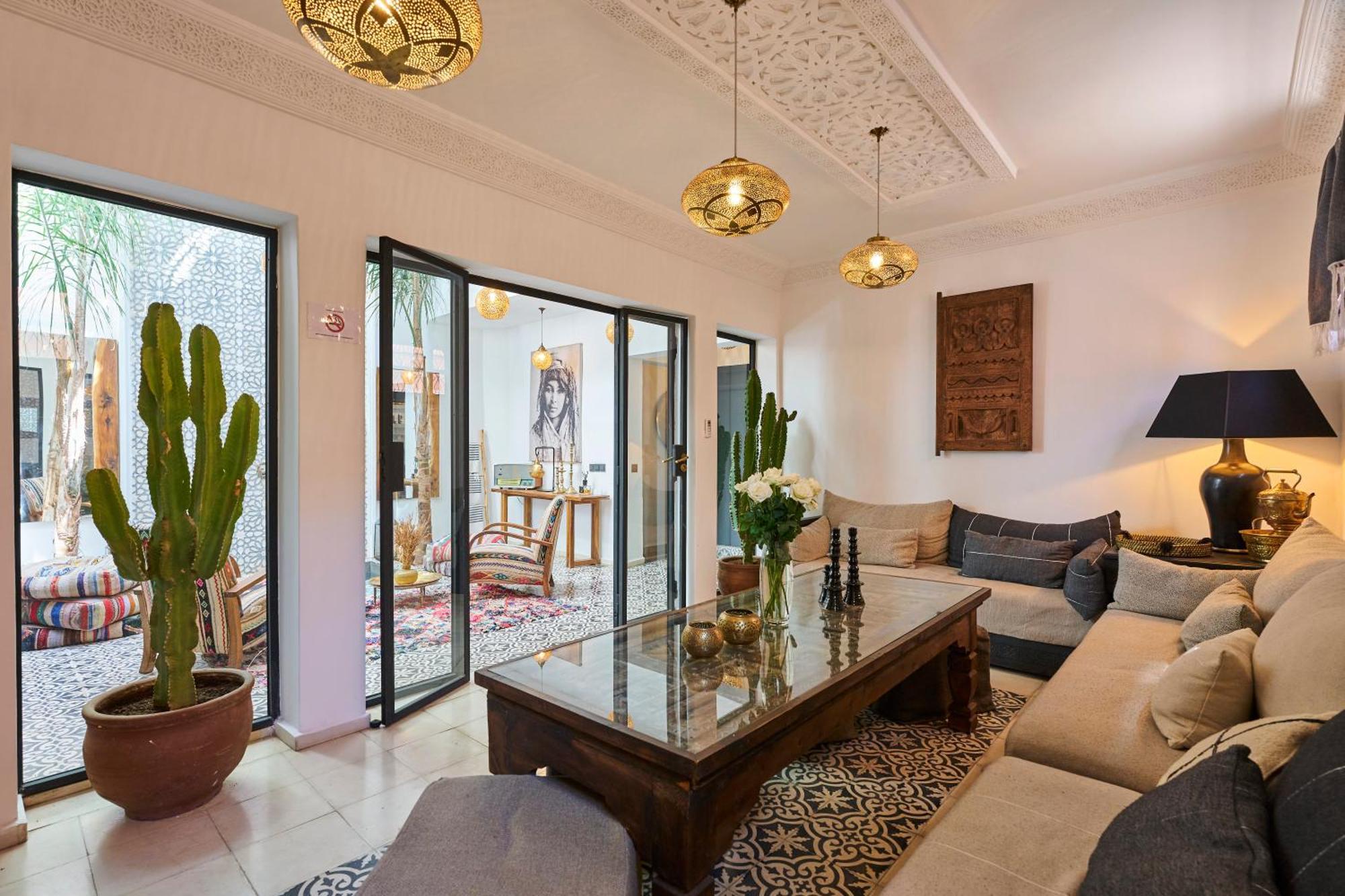 Riad Miloud En Exclusivite 10 P Au Coeur De La Medina 马拉喀什 外观 照片