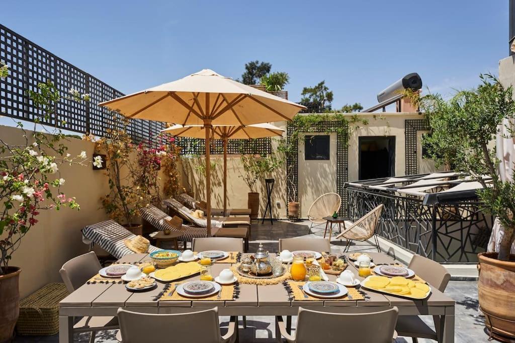 Riad Miloud En Exclusivite 10 P Au Coeur De La Medina 马拉喀什 外观 照片