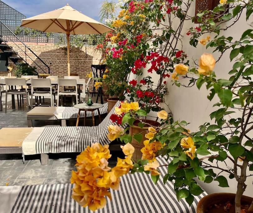 Riad Miloud En Exclusivite 10 P Au Coeur De La Medina 马拉喀什 外观 照片